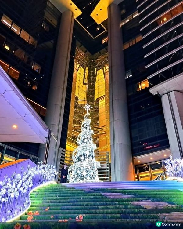 金光閃閃之金鐘聖誕燈飾