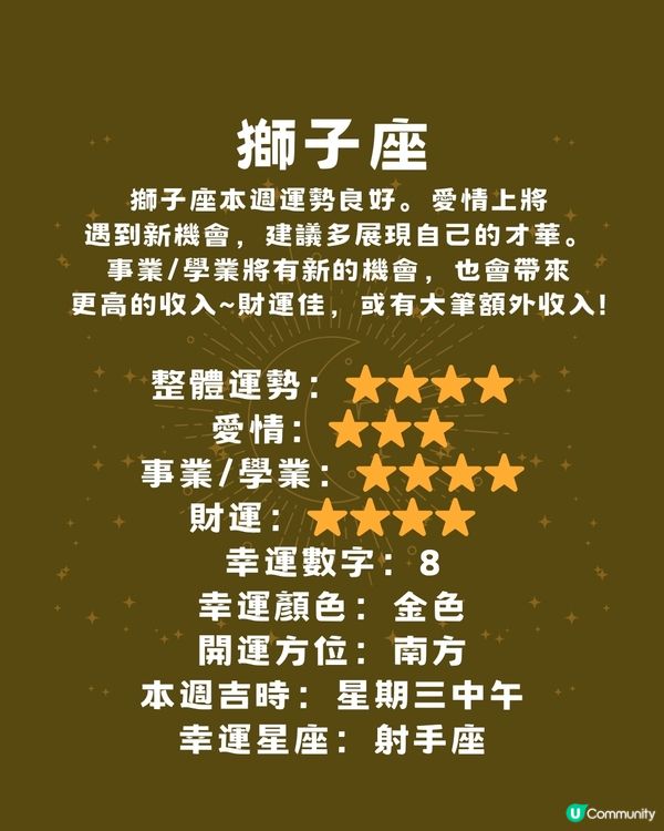 12星座運勢2024🌟本週12星座運勢(16/12-22/12)