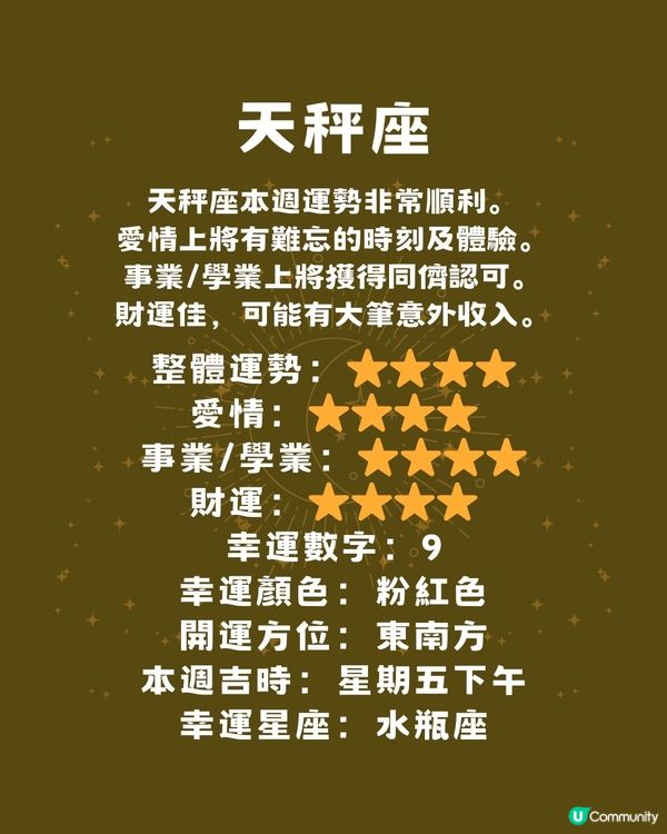 12星座運勢2024🌟本週12星座運勢(16/12-22/12)