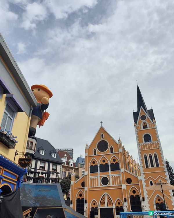 深圳世界之窗門口，不用購票入場已可以拍攝到靚靚相