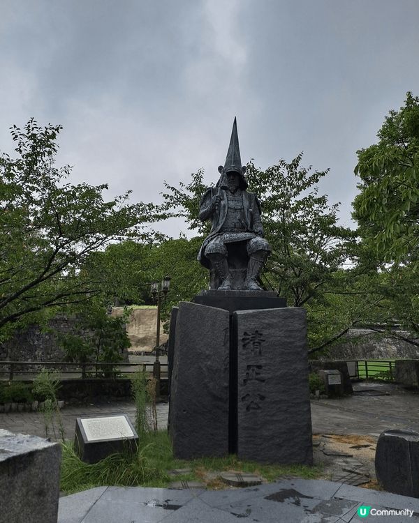 日本九州之旅之熊本～熊本城天守閣，一個可以俯瞰整個熊本的地方...