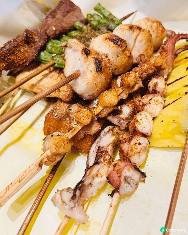 其實又唔一定要北上先有抵食嘢。香港都有😊100蚊任選10串串...