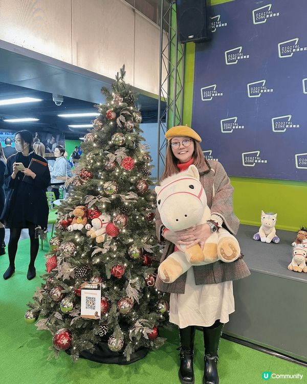 因為係我登記入馬場聖誕活動 。令我大開眼界結束後還可以夾公仔...