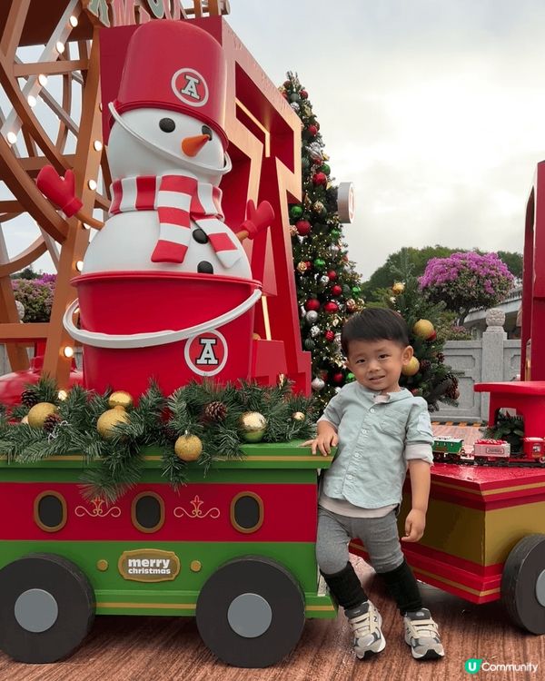 今個聖誕🎄昂坪360 聯同紅A帶大家重溫舊香港