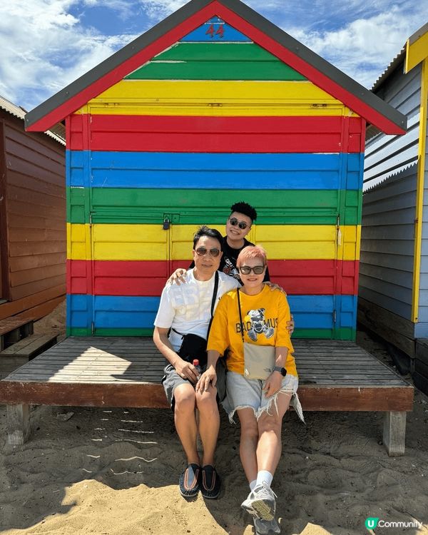 第一張係同屋企人去釜山嘅膠囊列車