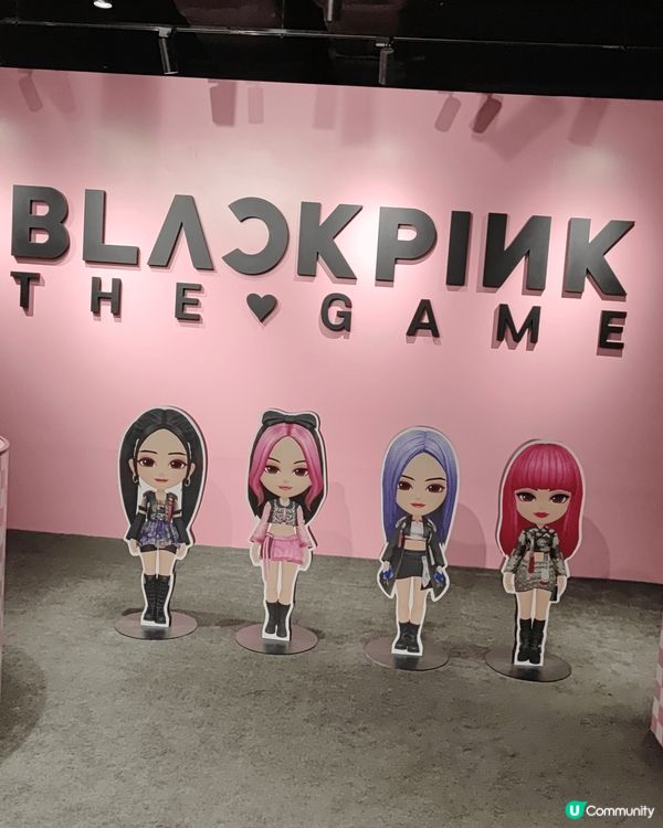 經過black pink 的pop up store. 見到...