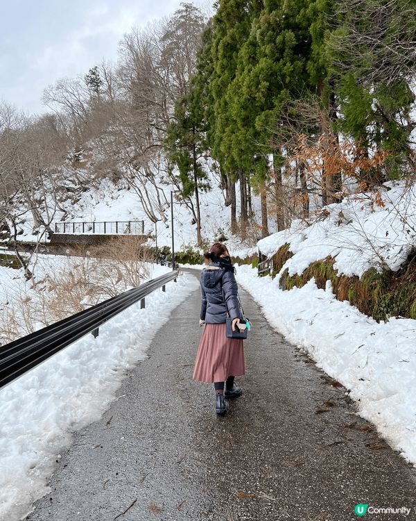 要過白色聖誕就梗係去日本白川鄉啦！