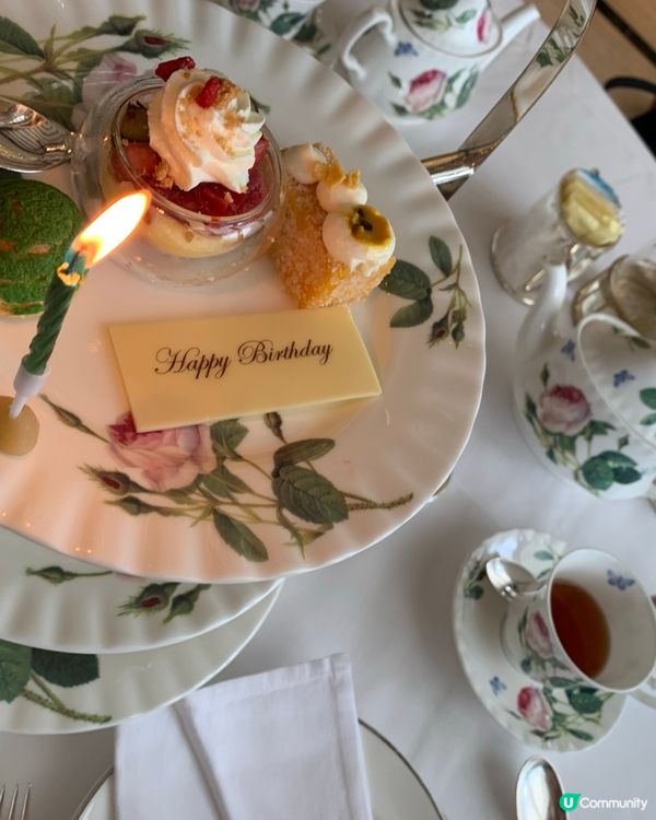 🇭🇰淺水灣。The Verandah。BFF 生日打卡下午茶