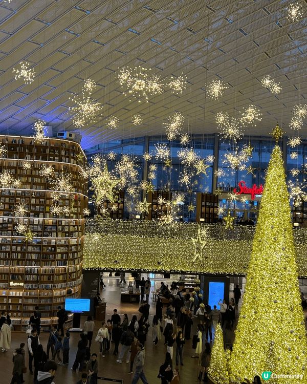 呢個咁靚既圖書館係位於首爾三成站 Coex 星空圖書，親身睇...