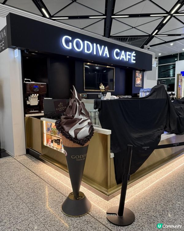 🍦☕GODIVA Café@機場☕🍦