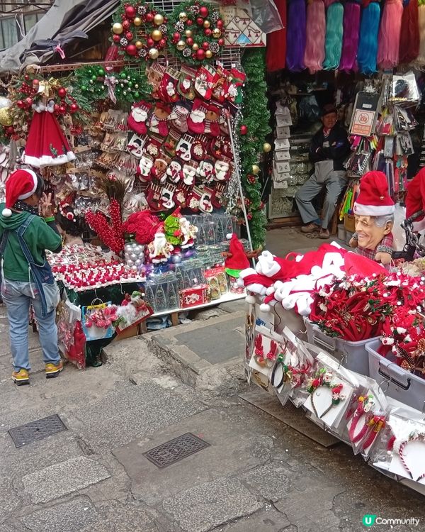 聖誕裝飾🎄 中環石板街尋寶去！