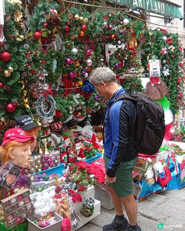 聖誕裝飾🎄 中環石板街尋寶去！