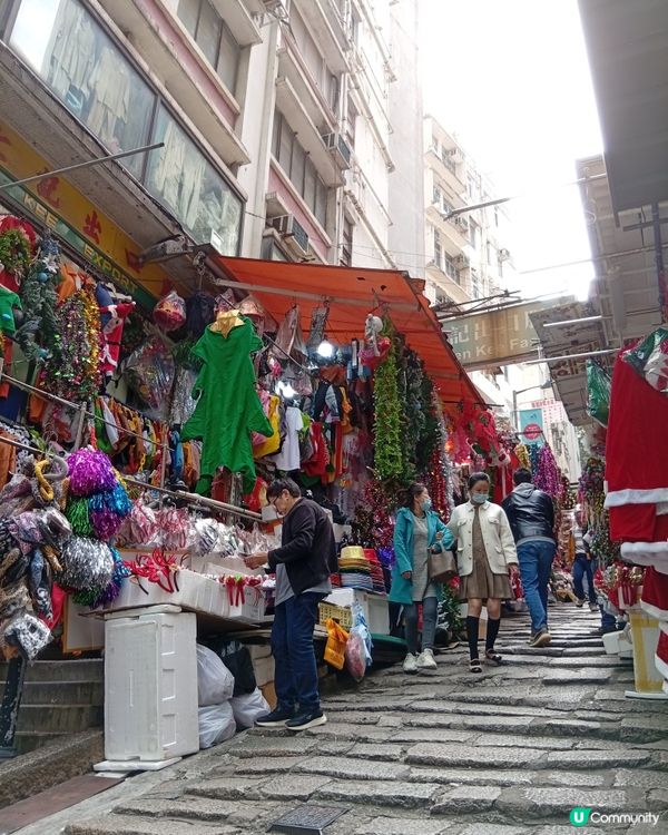 聖誕裝飾🎄 中環石板街尋寶去！