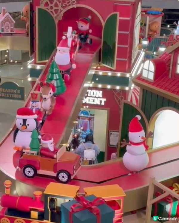 IFC聖誕魔法玩具工廠✨