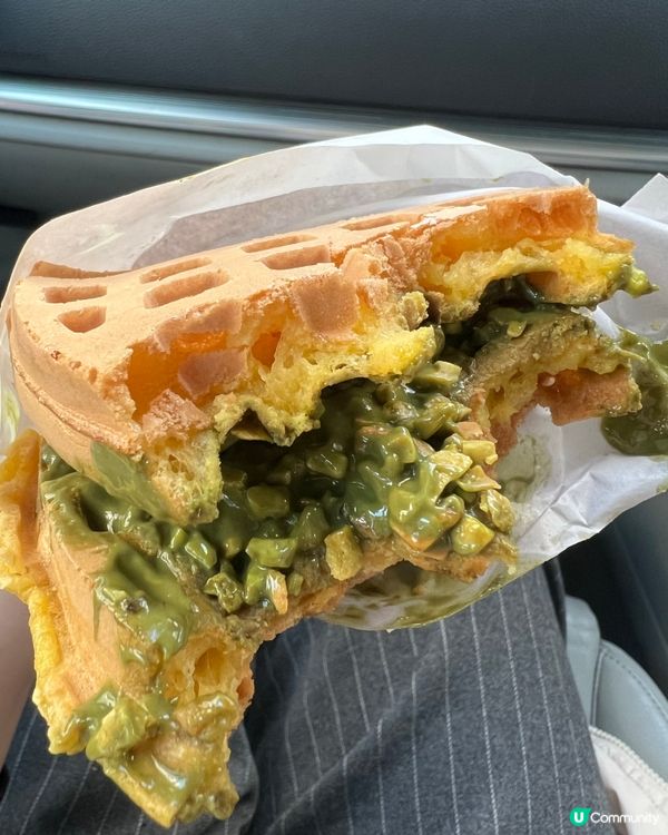 元朗巨多人排隊-嘉發雞蛋仔同夾餅🤤