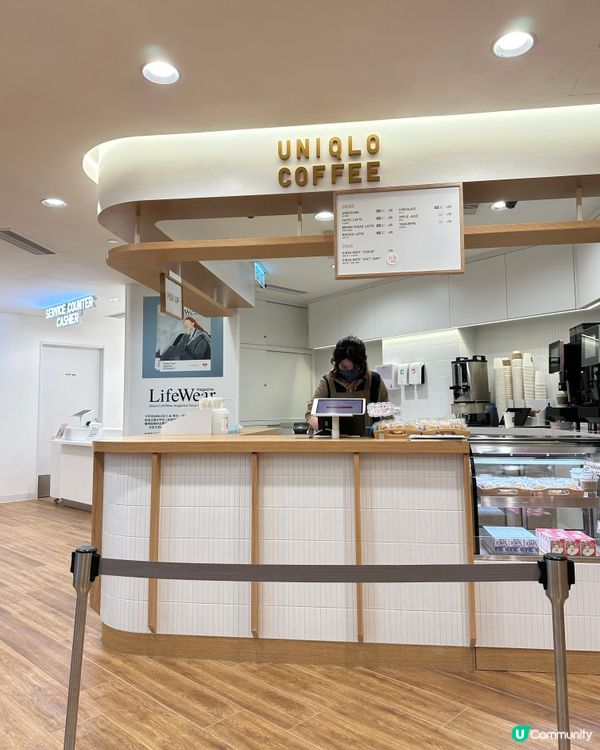Uniqlo都有咖啡👀