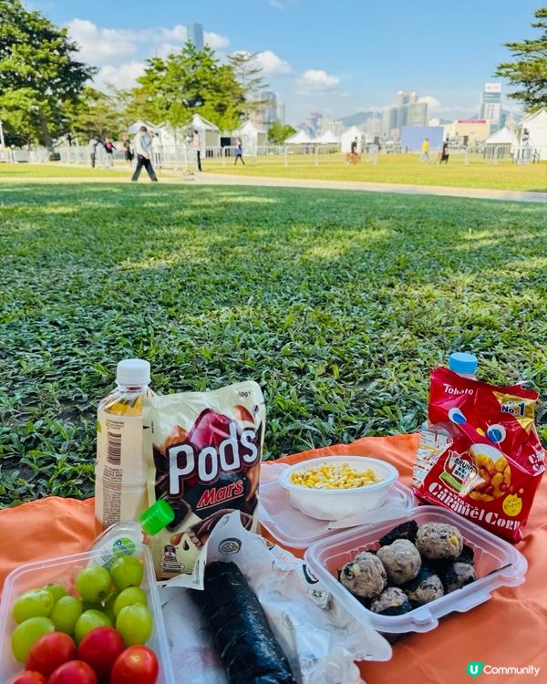 添馬公園野餐☀️🧺