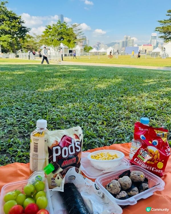 添馬公園野餐☀️🧺