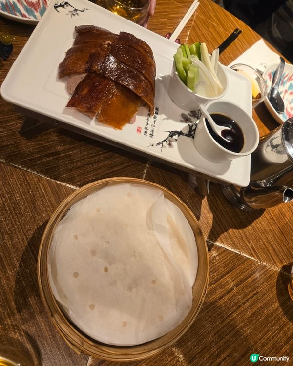 久未嘗過的北京填鴨，依然美味。