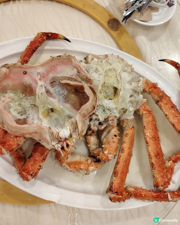 阿拉斯加長腳蟹🤩，過節食好D
