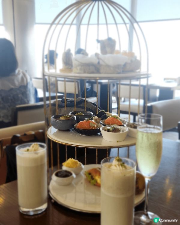 去將軍澳酒店頂樓食靚靚打卡high tea開心果下午茶～坐窗...