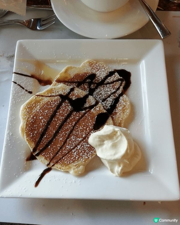 流心朱古力蛋糕很美味，有特色，不太甜