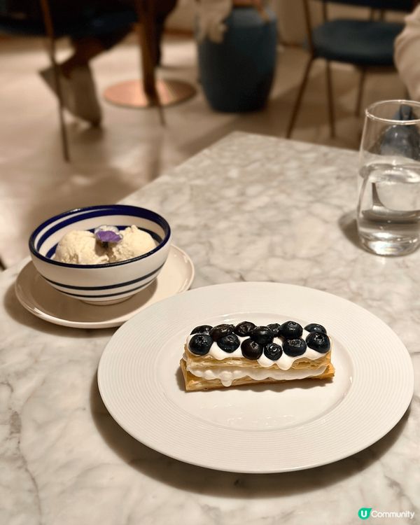 Slice of Millefeuille🥞 with Ic...