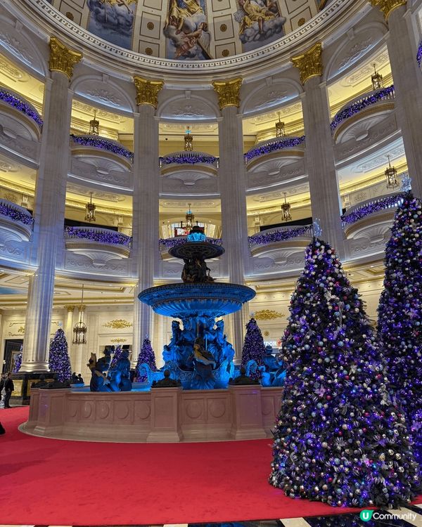 聖誕節齊齊過大海！一齊睇下澳門四季酒店 & 巴黎人大堂！佢哋...