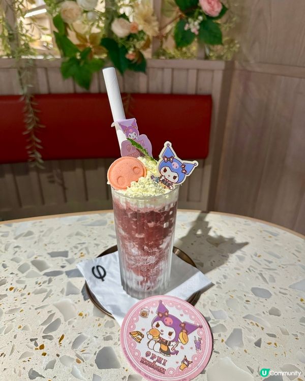 Kuromi 粉絲必去餐廳之一🎊可愛造型梳乎厘💜🥞