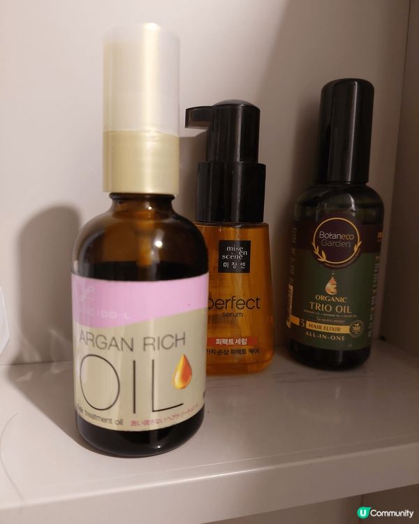 ❤️❤️頭髮都要護理必選-髮尾油。