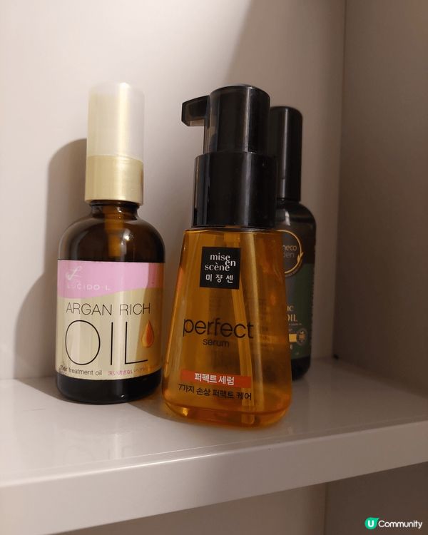 ❤️❤️頭髮都要護理必選-髮尾油。