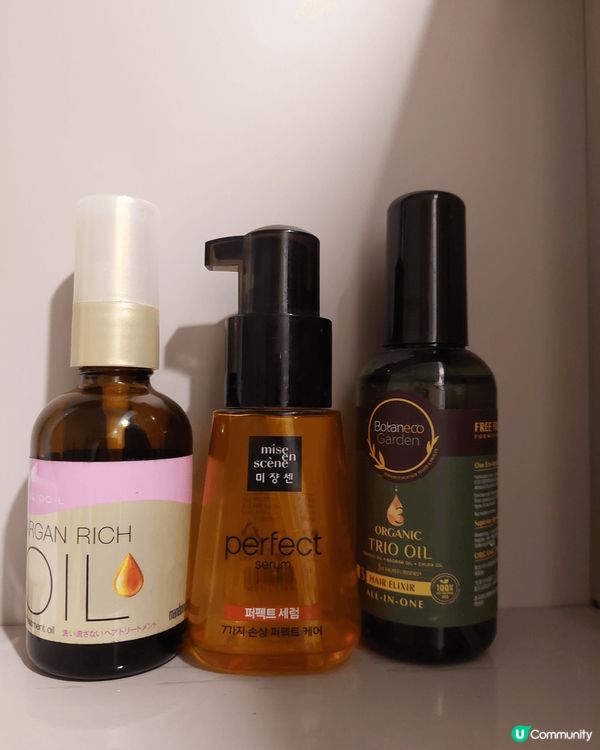 ❤️❤️頭髮都要護理必選-髮尾油。