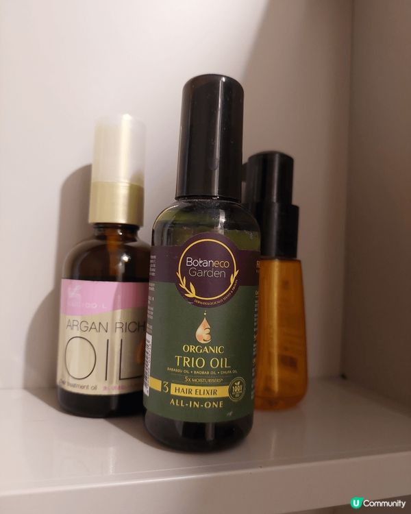 ❤️❤️頭髮都要護理必選-髮尾油。