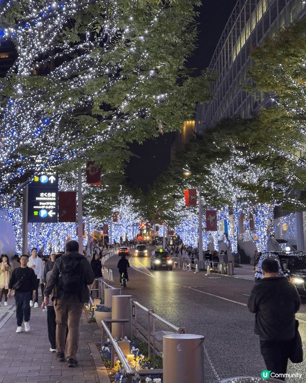 12月一定要黎東京六本木睇點燈儀式，再加上東京鐵塔真係超級靚...