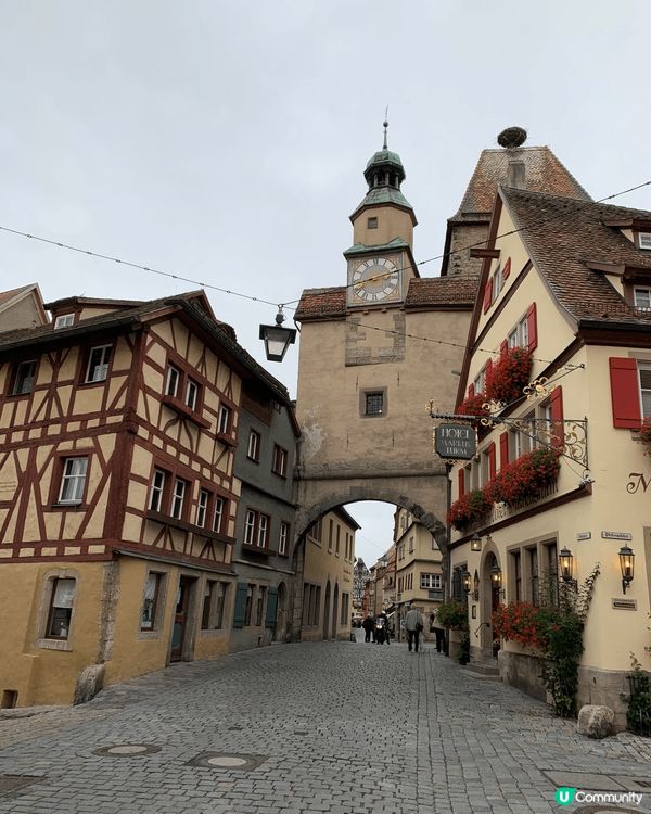 冬日過聖誕,非常推介大家去到德國羅騰堡城市!整個小鎮都充滿聖...