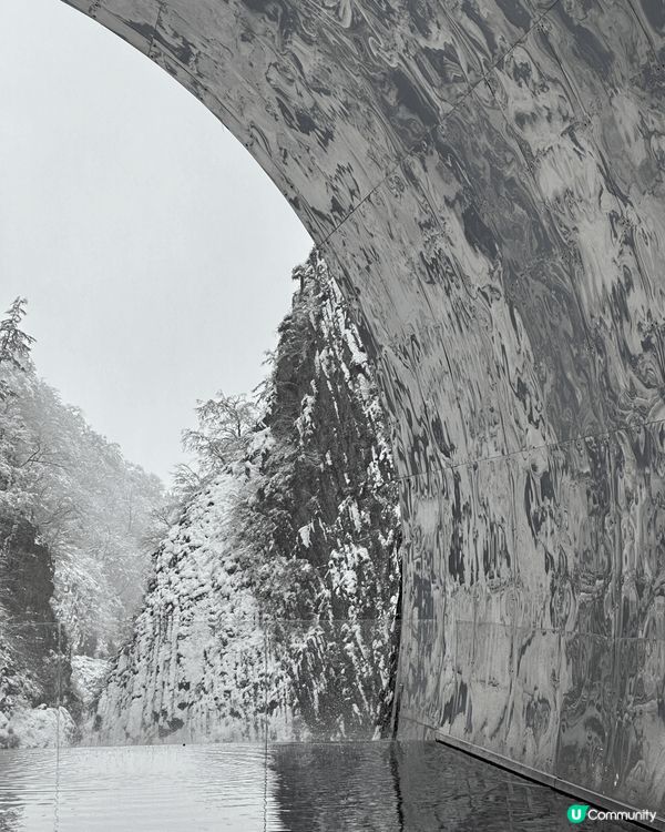 冬天嚟清津峽真係超靚！清津峽落雪嘅景色超迷人⛄️❄️🌲！一整...