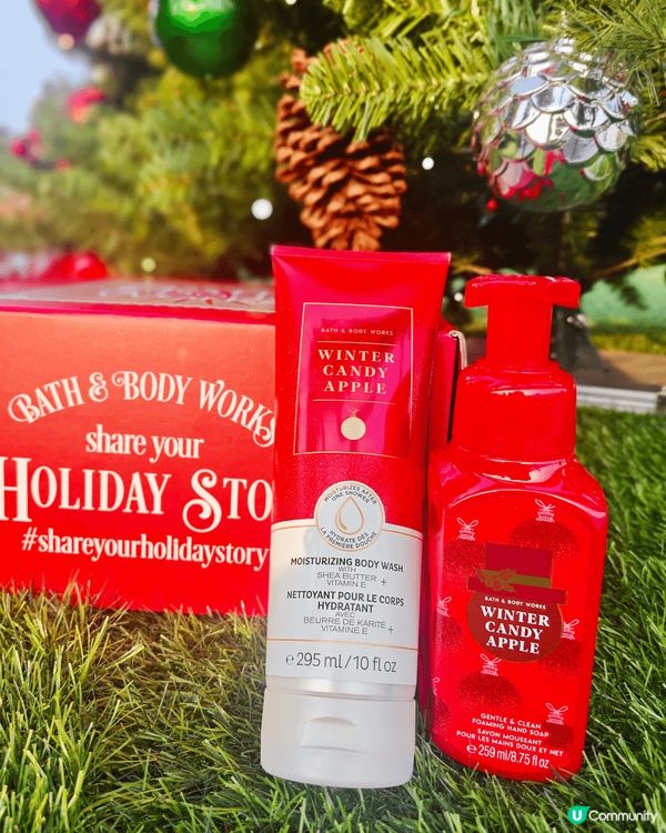 聖誕節梗係要扮靚靚出門🎄仲要香噴噴添😌一向都係Bath & ...