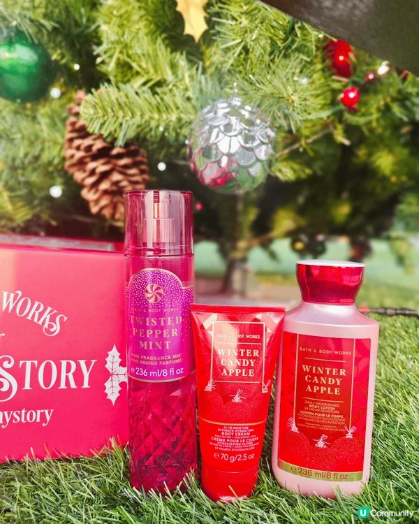 聖誕節梗係要扮靚靚出門🎄仲要香噴噴添😌一向都係Bath & ...