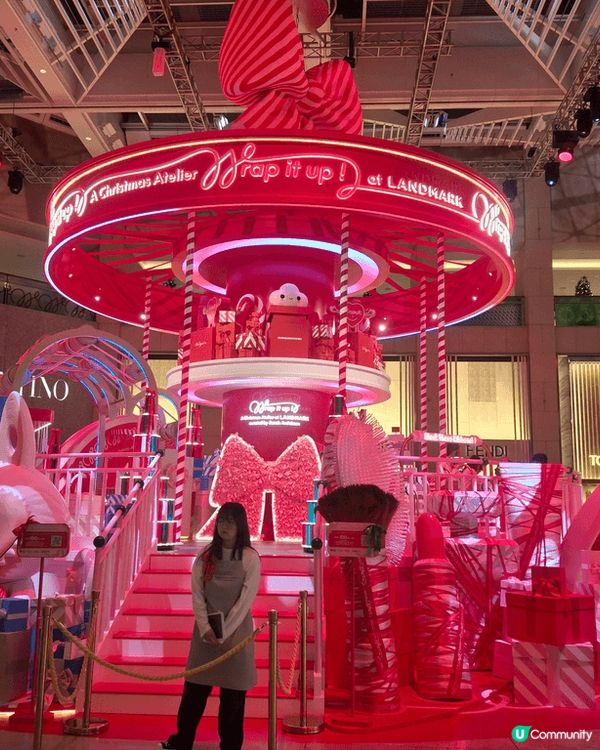 去置地廣場影聖誕裝飾打咭