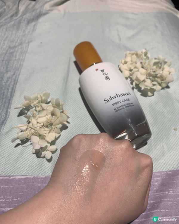 用此產品，必要配合它的秘訣 — 潔面後黃金60秒內，先用掌心...