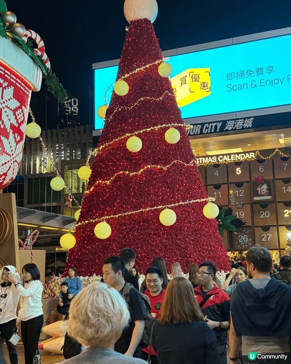 喺尖沙咀海港城出邊拍攝的，佢第一個感覺比我就係火樹銀花，搞到...