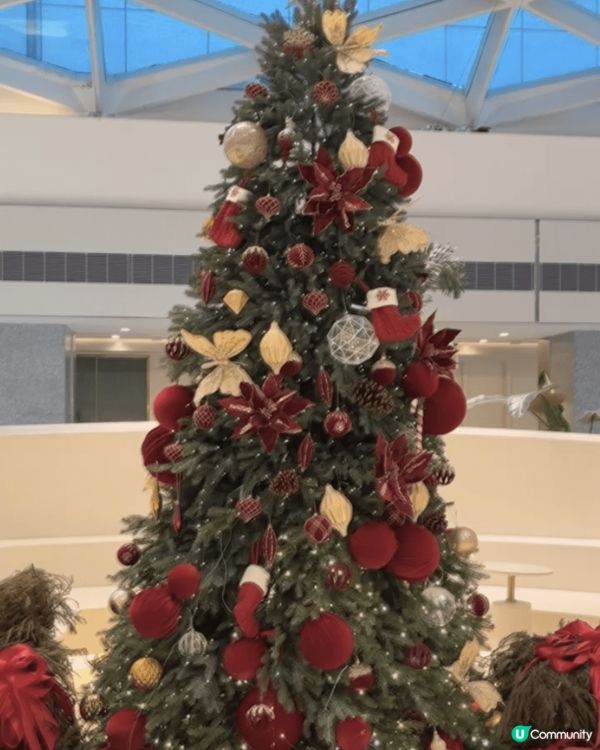 深圳萬象天地商場入面已經有好多商場位有聖誕裝飾啦，可以瘋狂打...