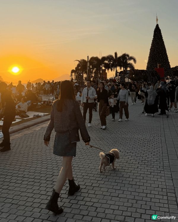 每年西九係必去既聖誕打卡點，今年仲有東薈城既棉花糖小鎮，白雪...