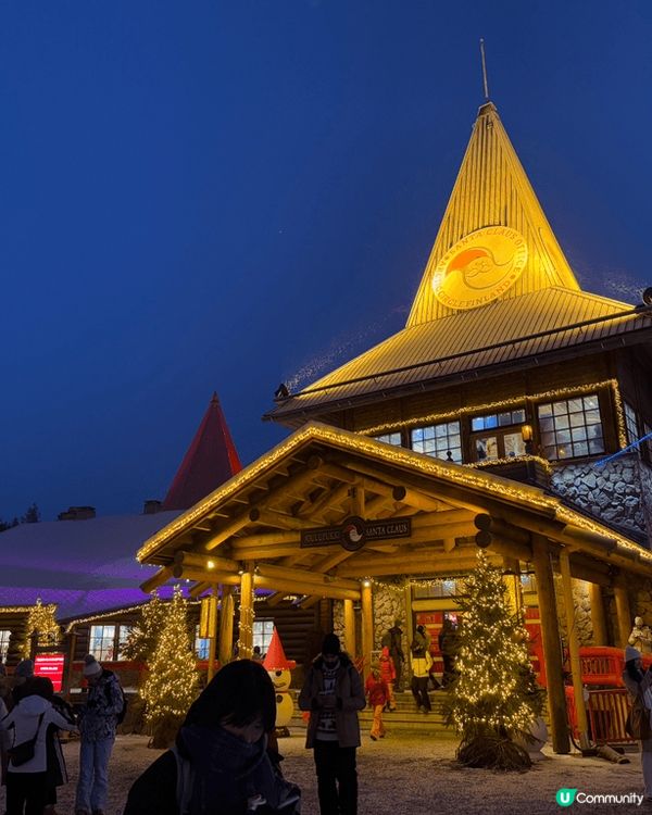 聖誕節緊係要去聖誕老人村啦！個到真係好有氣氛架~仲好好彩見到...