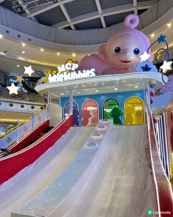 在將軍澳寶林的新都城MCP 2期商場，今年聖誕節有天線得得B...