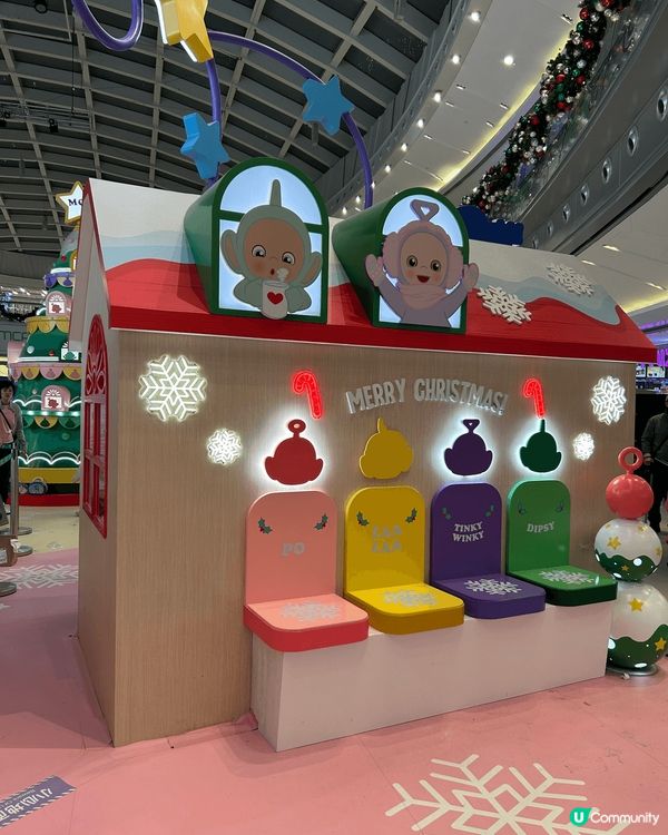 在將軍澳寶林的新都城MCP 2期商場，今年聖誕節有天線得得B...