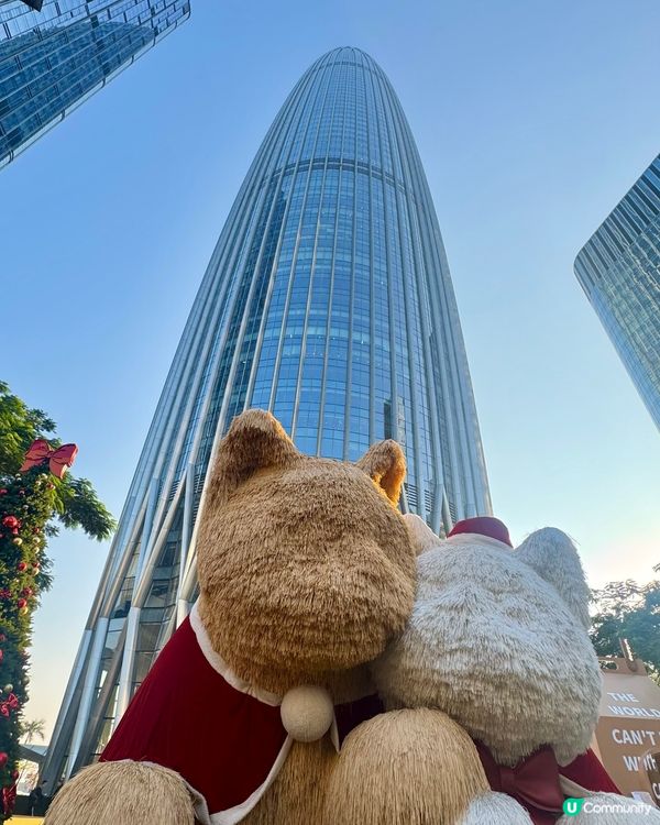 ✨深圳灣萬象城貓貓靚靚聖誕裝✨