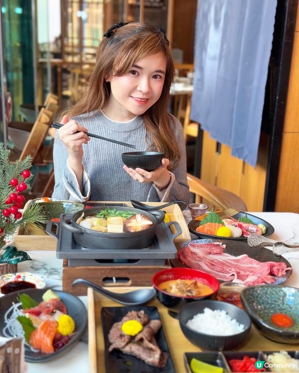 一次過品嚐關西風&關東風壽喜燒❣️