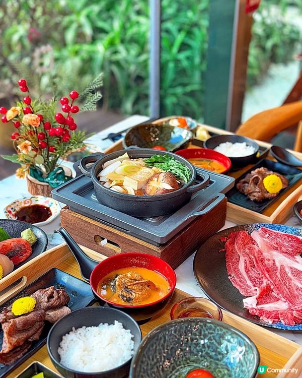 一次過品嚐關西風&關東風壽喜燒❣️