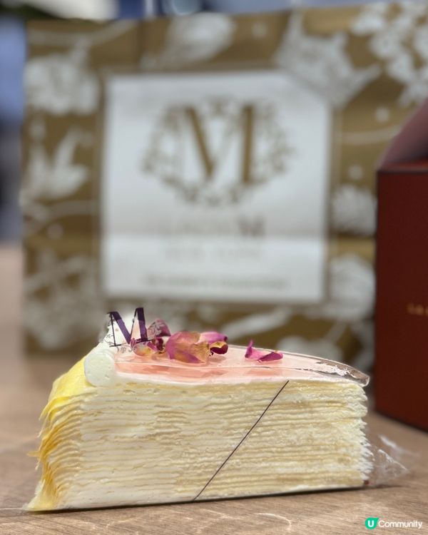 LadyM經典玫瑰千層蛋糕🥰